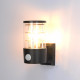 Светильник садово-парковый настенный Arte Lamp Tokyo черный E27 40 Вт IP54 (A5316AL-1BK)