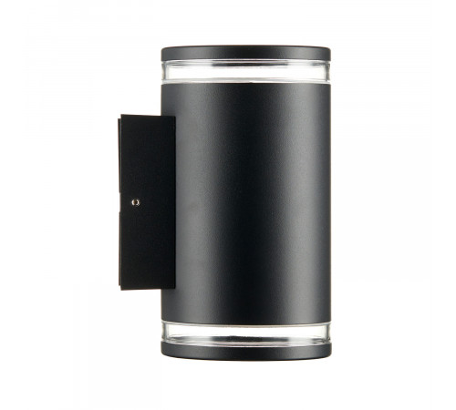 Светильник садово-парковый настенный Arte Lamp Nunki черный GX53 18 Вт IP65 (A1910AL-2BK)