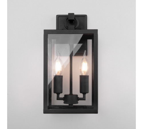 Светильник садово-парковый настенный Elektrostandard Candle черный 360 мм E14 60 Вт IP43 (a058260) Светильник садово-парковый настенный Elektrostandard Candle черный 360 мм E14 60 Вт IP43 (a058260)