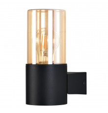 Светильник садово-парковый настенный Arte Lamp Seginus черный E27 40 Вт IP54 (A6515AL-1BK)