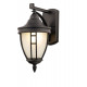 Светильник садово-парковый настенный Outdoor Rivoli черный E27 60 Вт IP44 (O027WL-01B)