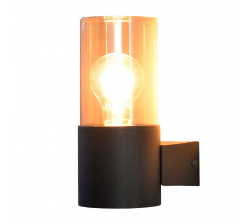 Светильник садово-парковый настенный Arte Lamp Seginus черный E27 40 Вт IP54 (A6515AL-1BK)