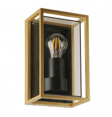 Светильник садово-парковый настенный Arte Lamp Marfik золото E27 15 Вт IP65 (A2322AL-1GO)