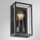 Светильник садово-парковый настенный Arte Lamp Marfik черный E27 15 Вт IP65 (A2322AL-1BK)