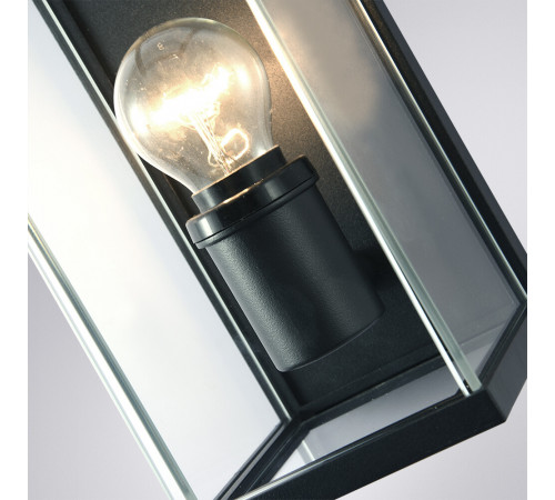 Светильник садово-парковый настенный Arte Lamp Pot черный E27 60 Вт IP54 (A1631AL-1BK) Светильник садово-парковый настенный Arte Lamp Pot черный E27 60 Вт IP54 (A1631AL-1BK)