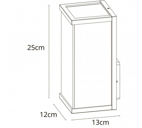 Светильник садово-парковый настенный Arte Lamp Pot черный E27 60 Вт IP54 (A1631AL-1BK) Светильник садово-парковый настенный Arte Lamp Pot черный E27 60 Вт IP54 (A1631AL-1BK)