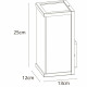 Светильник садово-парковый настенный Arte Lamp Pot черный E27 60 Вт IP54 (A1631AL-1BK)