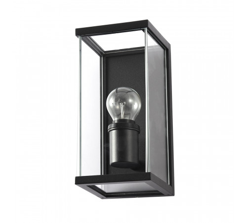 Светильник садово-парковый настенный Arte Lamp Pot черный E27 60 Вт IP54 (A1631AL-1BK) Светильник садово-парковый настенный Arte Lamp Pot черный E27 60 Вт IP54 (A1631AL-1BK)
