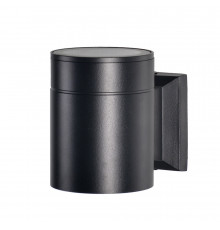 Светильник садово-парковый настенный Arte Lamp Piautos черный GX53 15 Вт IP54 (A1913AL-1BK)