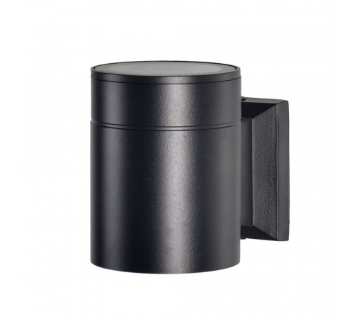 Светильник садово-парковый настенный Arte Lamp Piautos черный GX53 15 Вт IP54 (A1913AL-1BK)