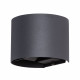 Светильник светодиодный садово-парковый настенный Arte Lamp Rullo черный 3000К 6 Вт IP54 (A1415AL-1BK)