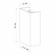 Светильник светодиодный садово-парковый настенный Arte Lamp Algol белый 4200К 10 Вт IP65 (A5640AL-2WH)