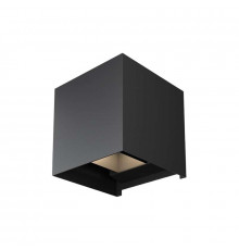 Светильник светодиодный садово-парковый настенный Outdoor Fulton черный 3000К 20 Вт IP54 (O572WL-L20B3K)