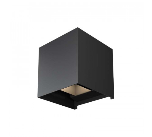 Светильник светодиодный садово-парковый настенный Outdoor Fulton черный 3000К 20 Вт IP54 (O572WL-L20B3K)