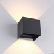 Светильник светодиодный садово-парковый настенный Arte Lamp Rullo черный 4200К 6 Вт IP65 (A1714AL-2BK)