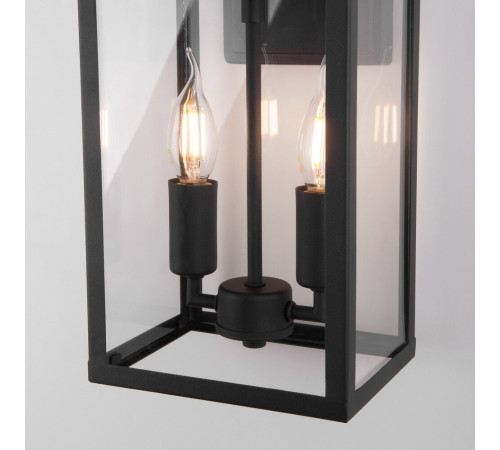Светильник садово-парковый настенный Elektrostandard Candle черный 360 мм E14 60 Вт IP43 (a058260) Светильник садово-парковый настенный Elektrostandard Candle черный 360 мм E14 60 Вт IP43 (a058260)