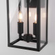 Светильник садово-парковый настенный Elektrostandard Candle черный 360 мм E14 60 Вт IP43 (a058260)