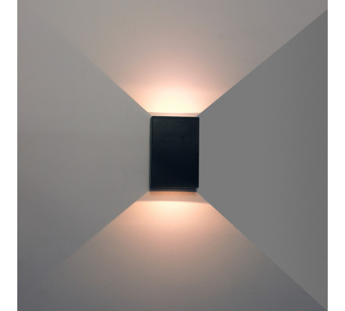 Светильник светодиодный садово-парковый настенный Arte Lamp Algol черный 4200К 4 Вт IP65 (A2750AL-2BK) Светильник светодиодный садово-парковый настенный Arte Lamp Algol черный 4200К 4 Вт IP65 (A2750AL-2BK)