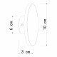 Светильник светодиодный садово-парковый настенный Arte Lamp Nimbo черный 4200К 3 Вт IP65 (A4403AL-1BK)