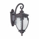 Светильник садово-парковый настенный Outdoor Fleur античная бронза E27 60 Вт IP44 (O414WL-01BZ)