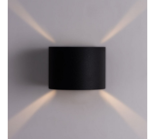 Светильник светодиодный садово-парковый настенный Arte Lamp Rullo черный 3000К 6 Вт IP54 (A1415AL-1BK) Светильник светодиодный садово-парковый настенный Arte Lamp Rullo черный 3000К 6 Вт IP54 (A1415AL-1BK)
