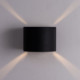 Светильник светодиодный садово-парковый настенный Arte Lamp Rullo черный 3000К 6 Вт IP54 (A1415AL-1BK)