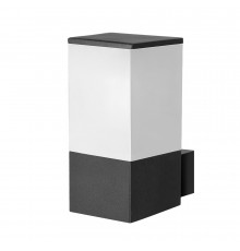 Светильник садово-парковый настенный Arte Lamp Plate черный E27 15 Вт IP65 (A3710AL-1BK)