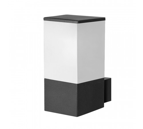 Светильник садово-парковый настенный Arte Lamp Plate черный E27 15 Вт IP65 (A3710AL-1BK)