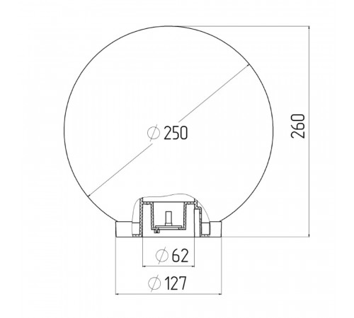 Светильник садово-парковый Svet Анелма белый 260 мм E27 60 Вт IP44 (1200-00360) Светильник садово-парковый Svet Анелма белый 260 мм E27 60 Вт IP44 (1200-00360)