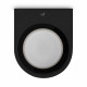 Светильник садово-парковый настенный Outdoor Slat черный GU10 120 Вт IP54 (O044WL-02B)