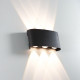 Светильник светодиодный садово-парковый настенный Arte Lamp Bosto черный 4200К 6 Вт IP65 (A3122AL-6BK)
