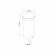 Светильник светодиодный тротуарный встраиваемый Arte Lamp Piazza черный 4200К 1 Вт IP67 (A3601IN-1BK)