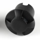 Светильник светодиодный тротуарный встраиваемый Arte Lamp Piazza черный 4200К 1 Вт IP67 (A3221IN-4BK)