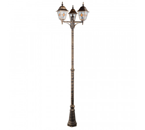 Светильник садово-парковый Arte Lamp Madrid коричневый 2350 мм E27 225 Вт IP44 (A1542PA-3BN) Светильник садово-парковый Arte Lamp Madrid коричневый 2350 мм E27 225 Вт IP44 (A1542PA-3BN)