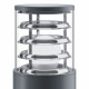 Светильник садово-парковый Outdoor Bronx серый 250 мм E27 60 Вт IP54 (O576FL-01GR)