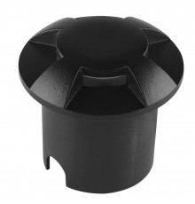 Светильник светодиодный тротуарный встраиваемый Arte Lamp Piazza черный 4200К 1 Вт IP67 (A3221IN-4BK)