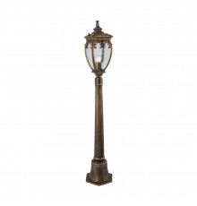 Светильник садово-парковый Outdoor Fleur черный с золотом 1130 мм E27 60 Вт IP44 (O414FL-01GB1)