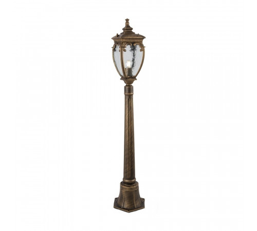 Светильник садово-парковый Outdoor Fleur черный с золотом 1130 мм E27 60 Вт IP44 (O414FL-01GB1) Светильник садово-парковый Outdoor Fleur черный с золотом 1130 мм E27 60 Вт IP44 (O414FL-01GB1)