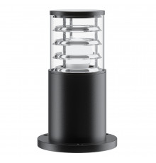 Светильник садово-парковый Outdoor Bronx черный 250 мм E27 60 Вт IP54 (O576FL-01B1)