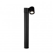 Светильник садово-парковый Outdoor Wall Street черный 550 мм GU10 50 Вт IP54 (O010FL-01B)