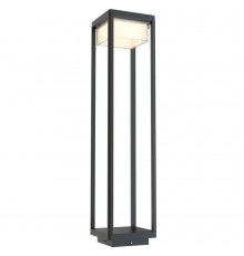 Светильник светодиодный садово-парковый Outdoor Baker Street черный 800 мм 3000К 10 Вт IP65 (O021FL-L10B3K)