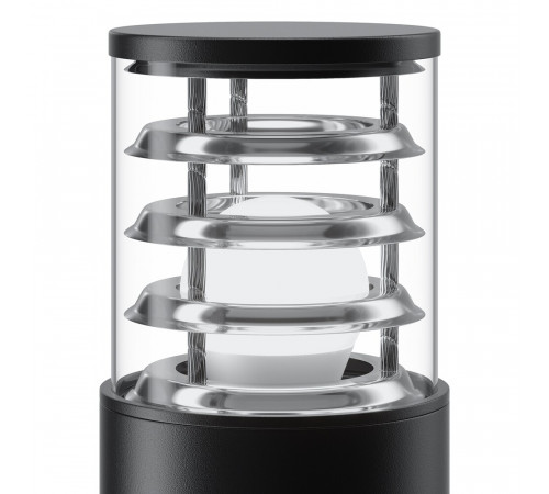 Светильник садово-парковый Outdoor Bronx черный 250 мм E27 60 Вт IP54 (O576FL-01B1) Светильник садово-парковый Outdoor Bronx черный 250 мм E27 60 Вт IP54 (O576FL-01B1)
