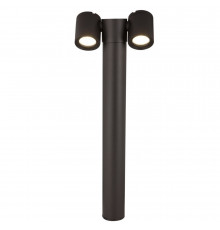 Светильник садово-парковый Outdoor Wall Street черный 550 мм GU10 100 Вт IP54 (O010FL-02B)