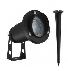 Светильник садово-парковый Arte Lamp Elsie черный 250 мм GU10 35 Вт IP65 (A1522IN-1BK)