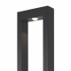 Светильник светодиодный садово-парковый Outdoor Bonn графит 2000 мм 3000К 25 Вт IP65 (O425FL-L25GF)