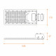 Светильник уличный светодиодный Wolta STL 5700К 150 Вт консольный IP65 (STL-150W/04)