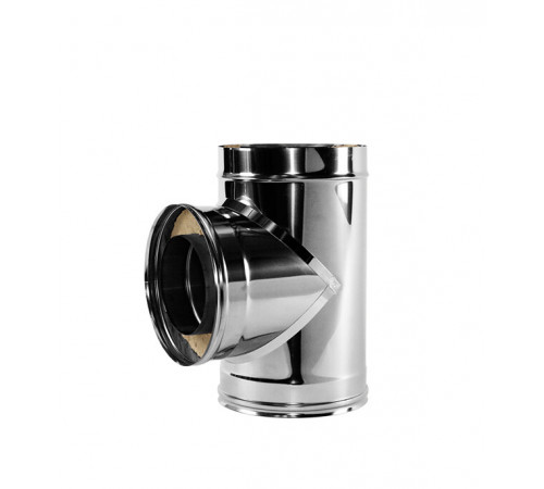 Тройник Вулкан V50R 90° х d150х250 мм с изоляцией AISI 321/304
