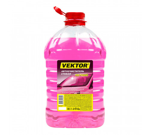 Стеклоомыватель Vektor летний 4 л Стеклоомыватель Vektor летний 4 л