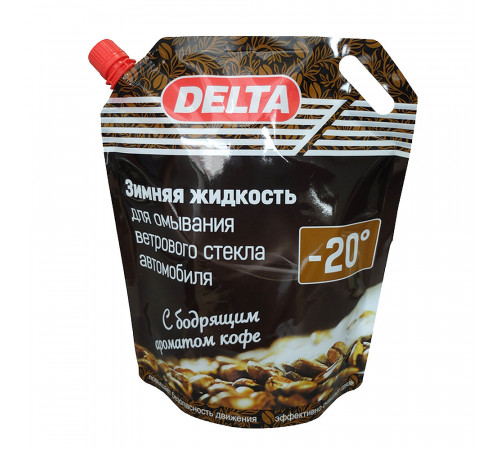 Стеклоомыватель Delta Кофе зимний -20 °С 3 л