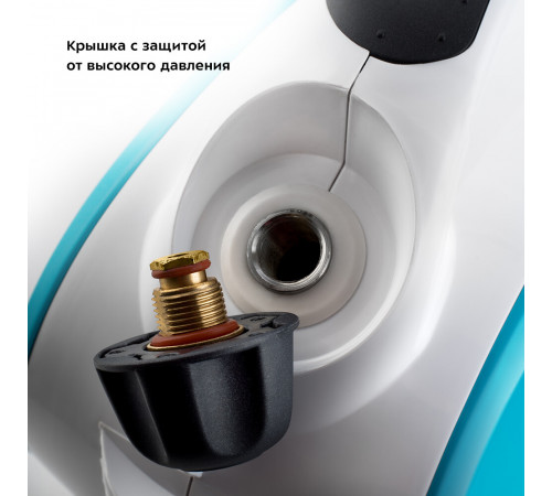Пароочиститель Kitfort KT-914 голубой